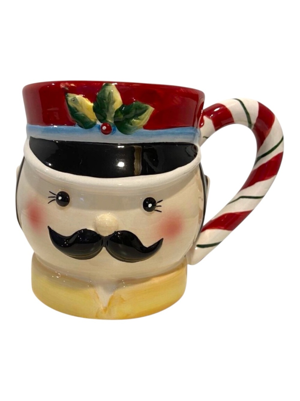 Certified International Susan Winget Nutcracker Mug Ceramic Hand-Painted gift